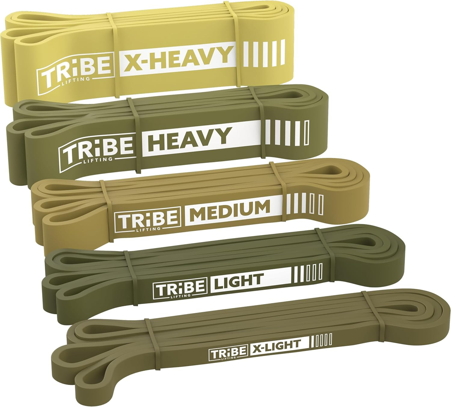 Resistance Bands for Working Out Men and Women - Set of 5 Pull up Bands for Stre