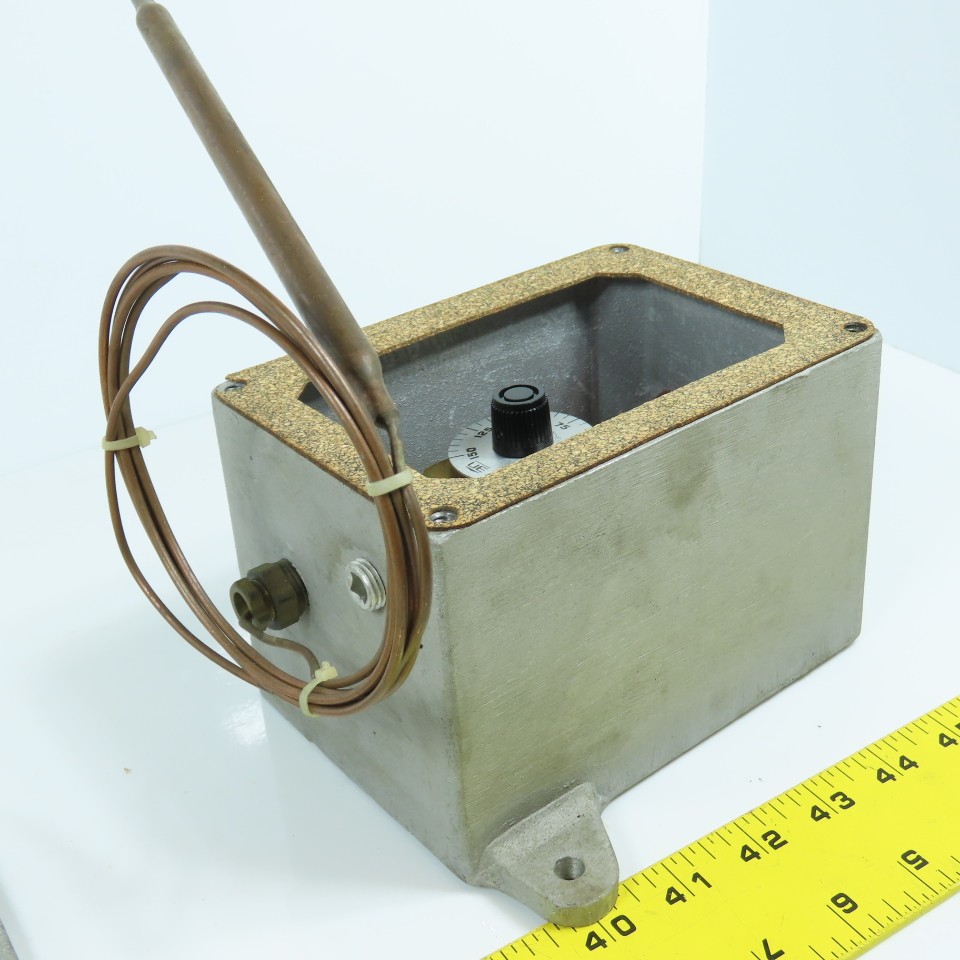 Heat Trace System TW-150C1 Haz Location Thermostat 0-150°F W/ Adalet-PLM JP0406