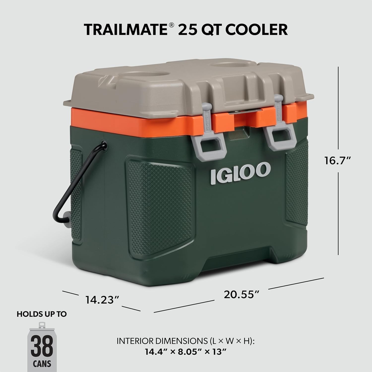 Trailmate Cooler | Insulated Hard Shell Ice Chest
