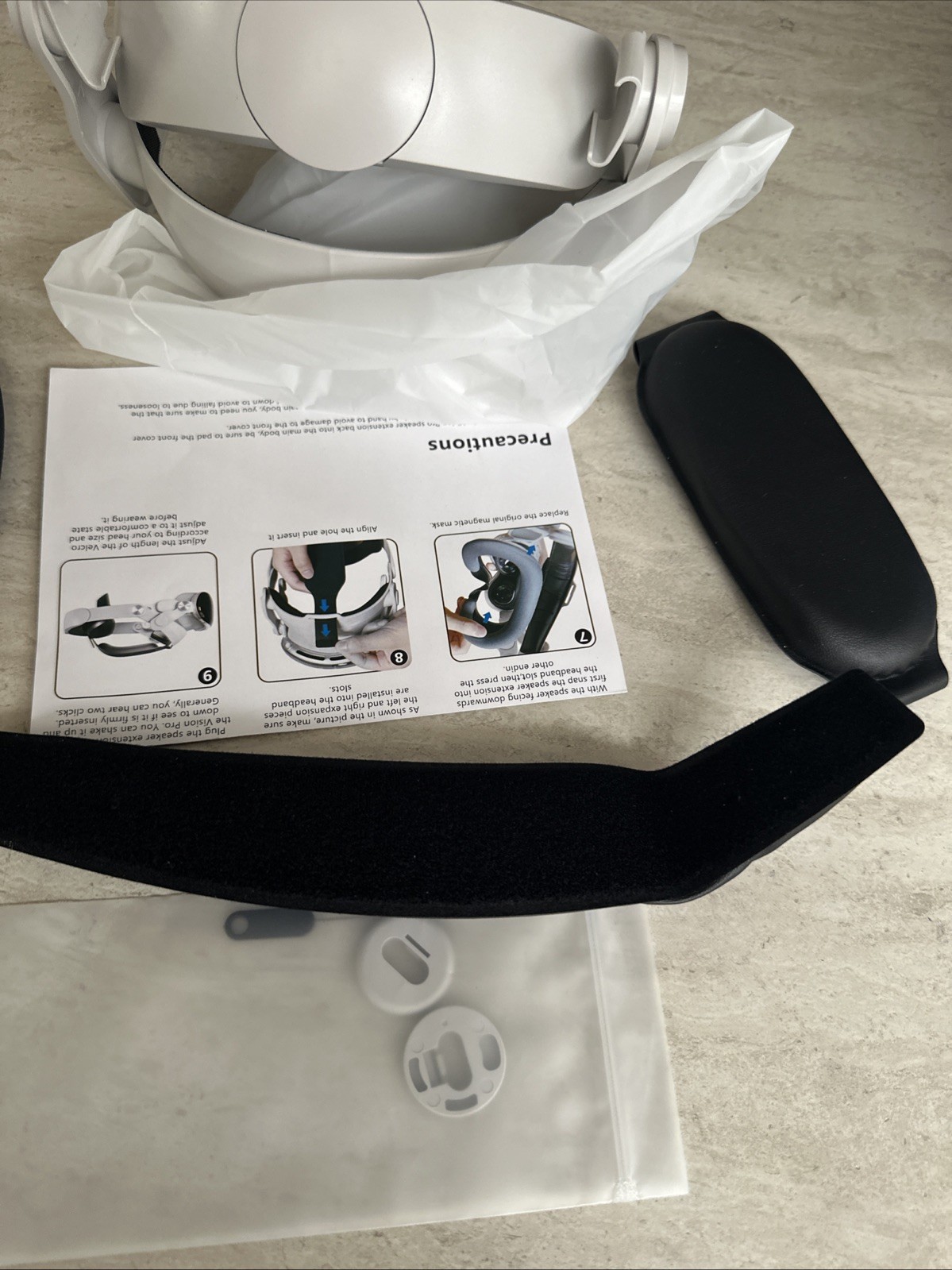 Head Strap Pressure-Reducing for Apple Vision Pro Suitable Different Head Shapes