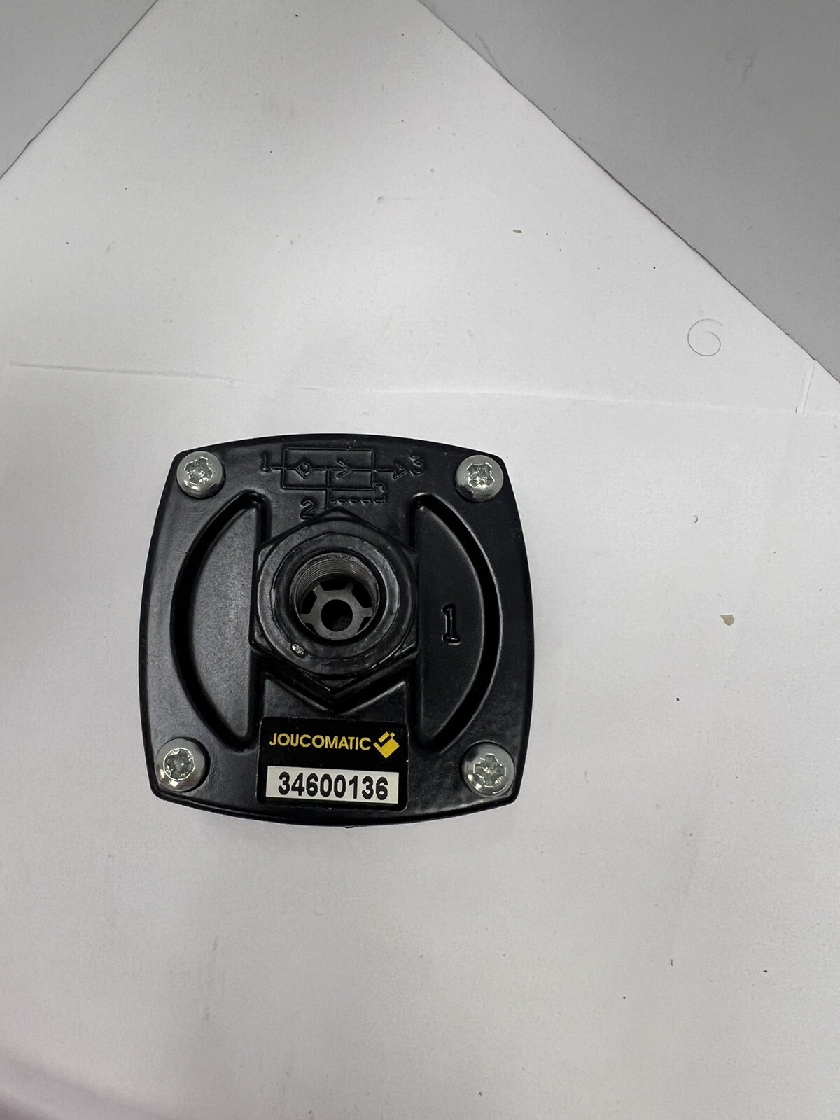 NEW JOUCOMATIC 34600136 PNEUMATIC EXHAUST VALVE