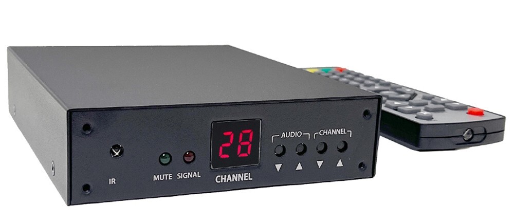 PAL B/G UHF VHF CATV Tuner Demodulator For Europe Asia Middle East South America