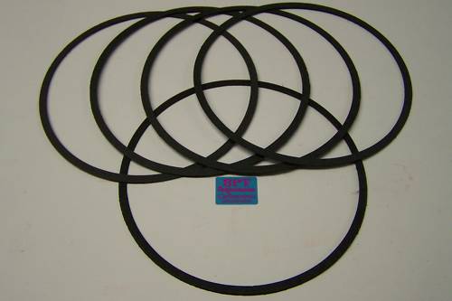 2 HOLLEY 4500 DOMINATOR AIR FILTER BASE GASKETS, AED BG DEMON GRANT QFT CARBS