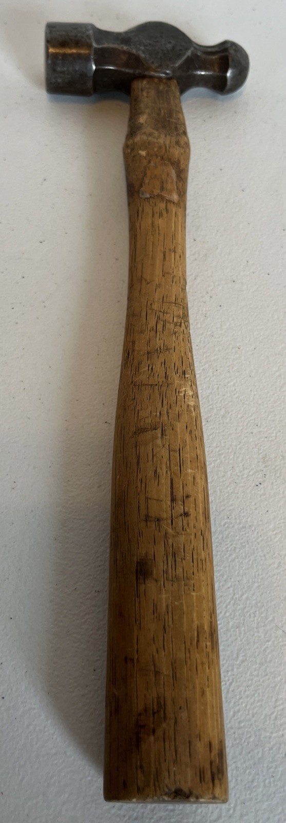Vintage Ball Peen Hammer, 12oz, 11” Steel Wood Handle Blacksmith Tool Great Tool