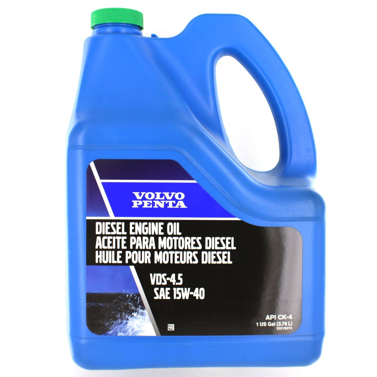 Volvo Penta VDS-4.5 Diesel Engine Oil SAE 15W-40 1 Gallon 23219274