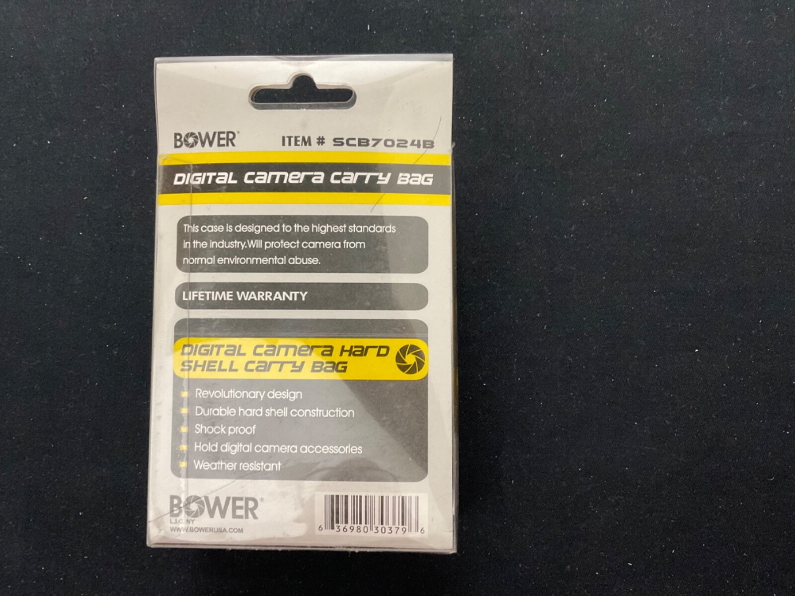 CAMERA CASE BOWER ITEM SCB7024B FOR A DIGITAL CAMERA