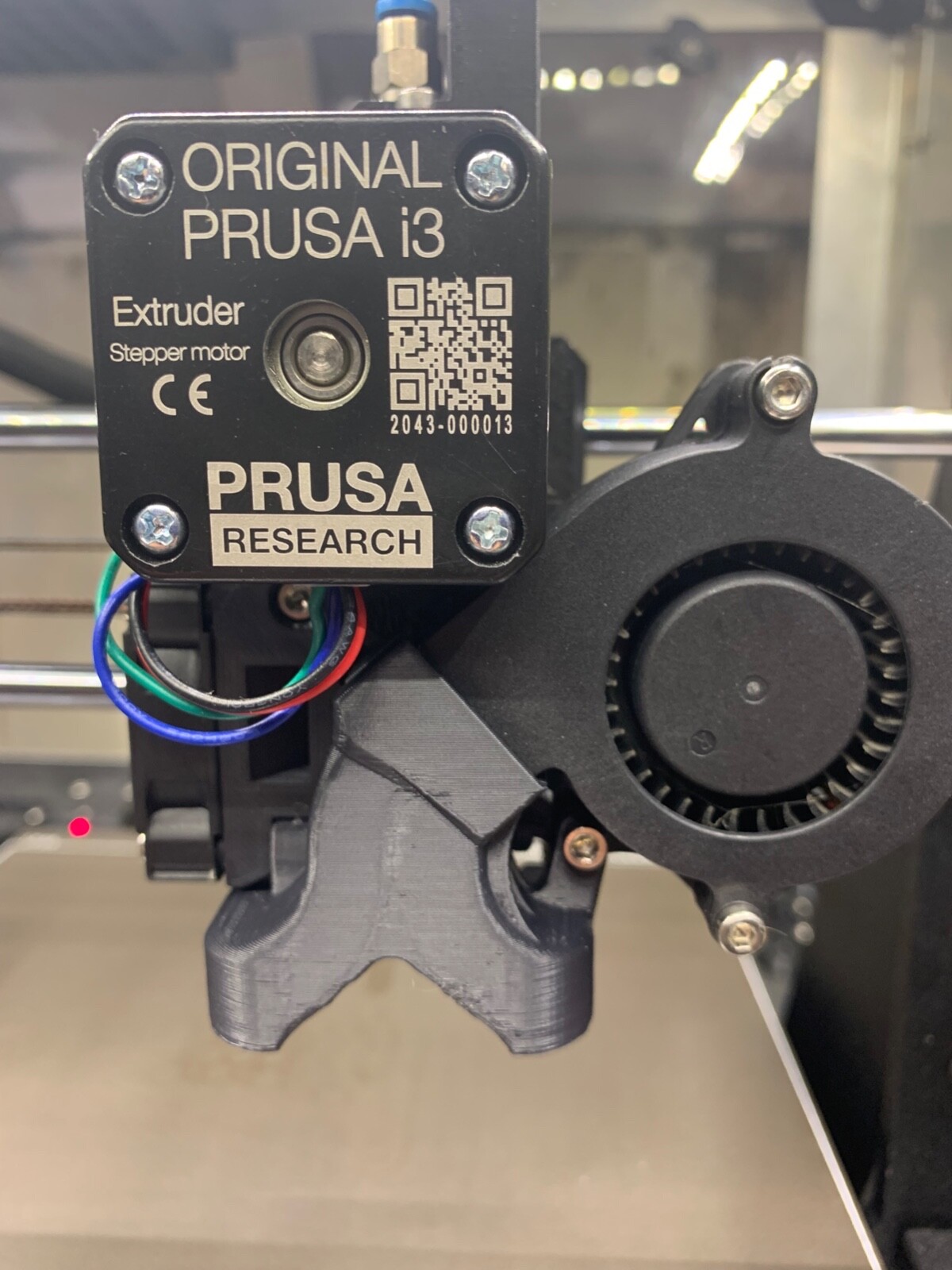Prusa i3 MK3S+ Upgraded "Delta-P" Fan Shroud Upgrade - High Temp ASA