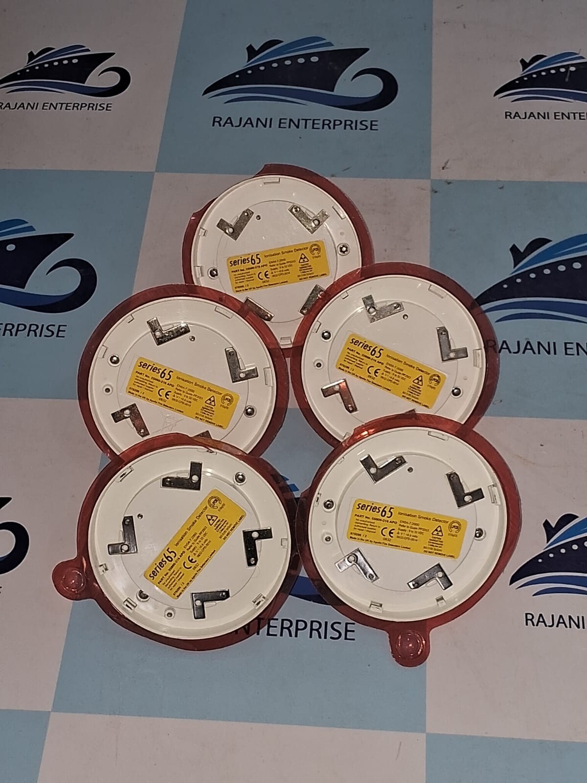 Apollo Series 65 lonisation smoke Detector part no 55000-216 APO (pack of five)