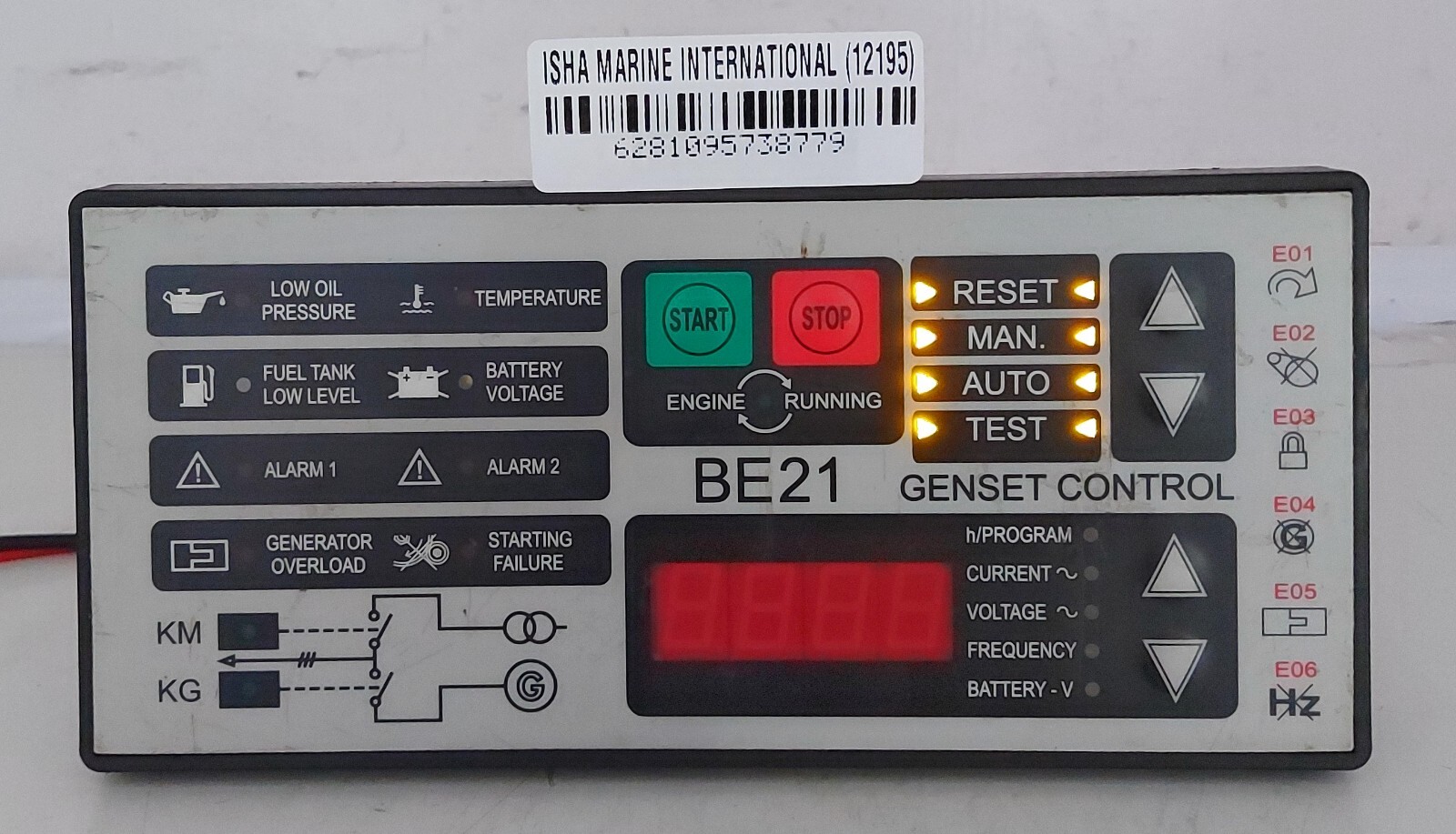 Bernini BE21 Genset Control