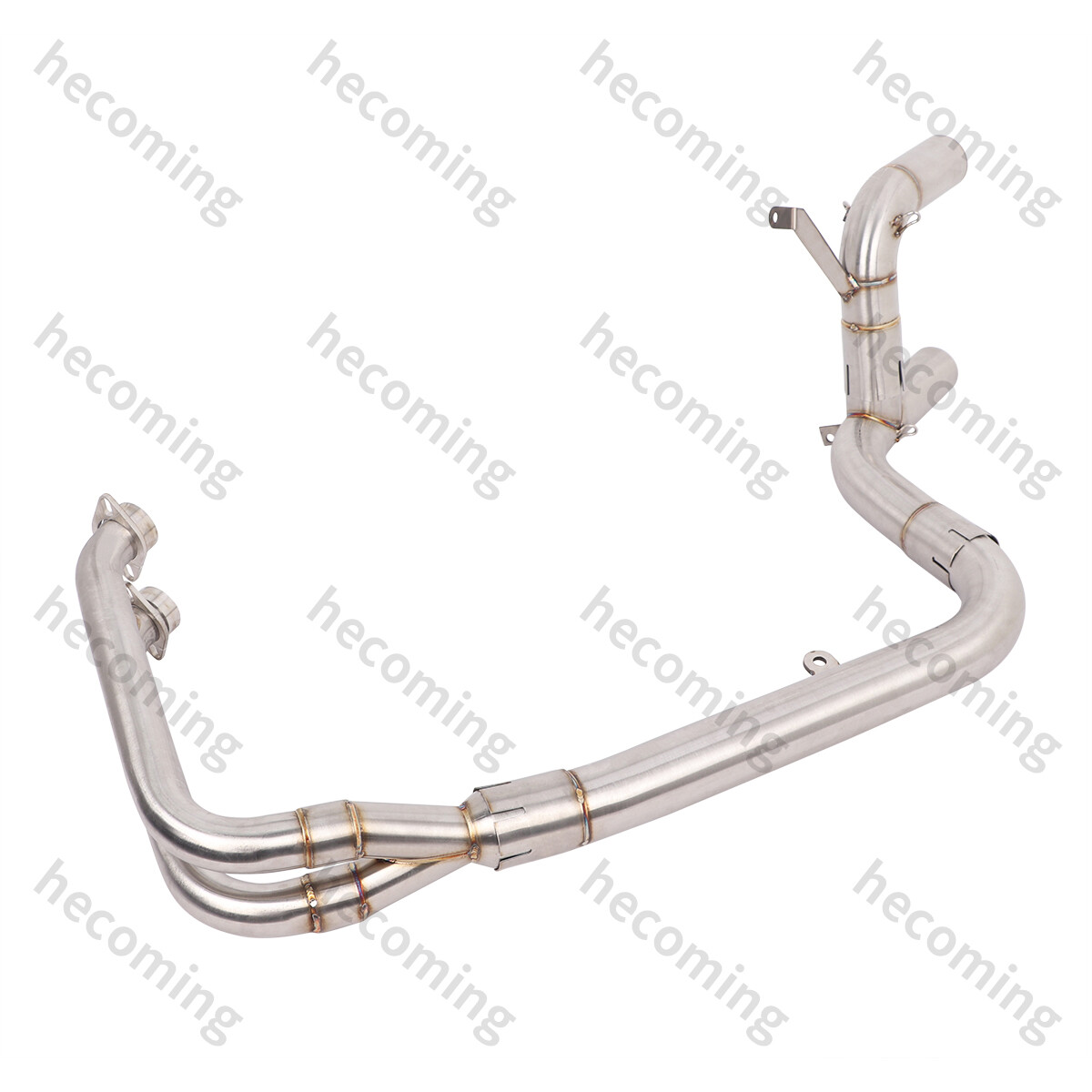 Full Exhaust System Daul Muffler Header Pipe For CFMOTO 450SR-S 450SRS 2023-2025