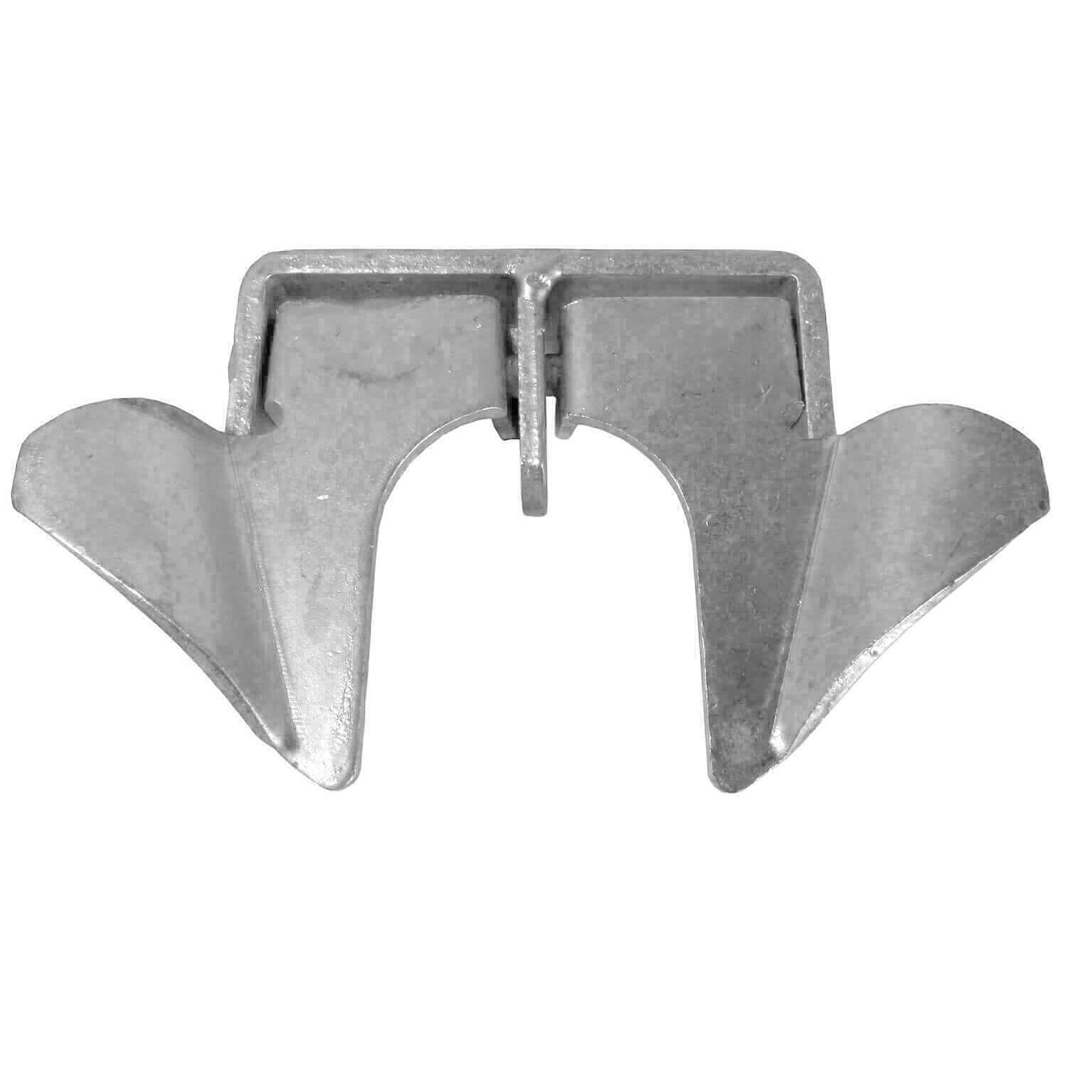 CHAIN LINK WALL MOUNT BUTTERFLY GATE LATCH: Chain Link Gate Frames 1-3/8-1-5/8"