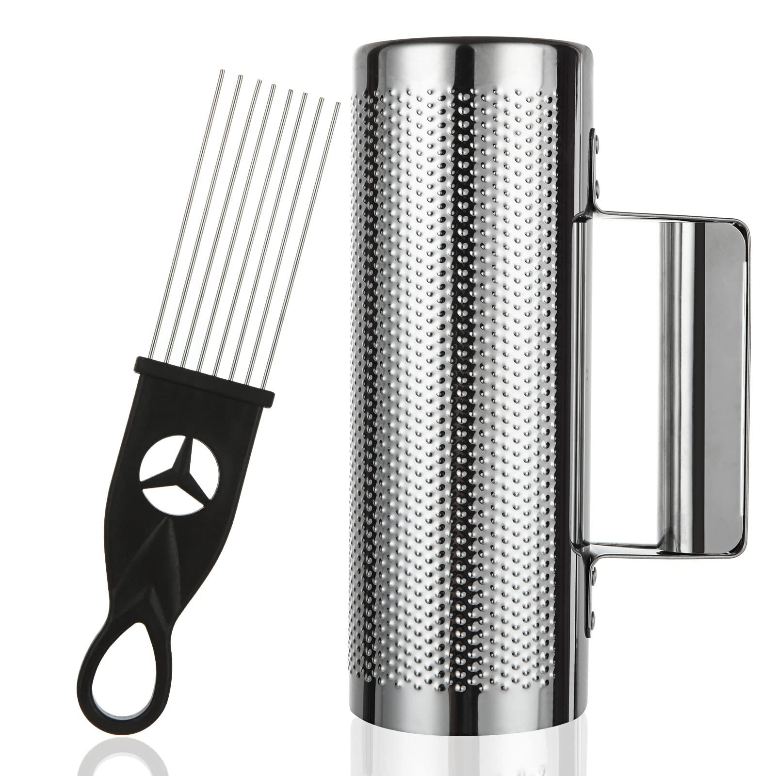 Guiro Stainless Steel Guiro Instrument 8" 3" Latin Percussion Instrument Guiro