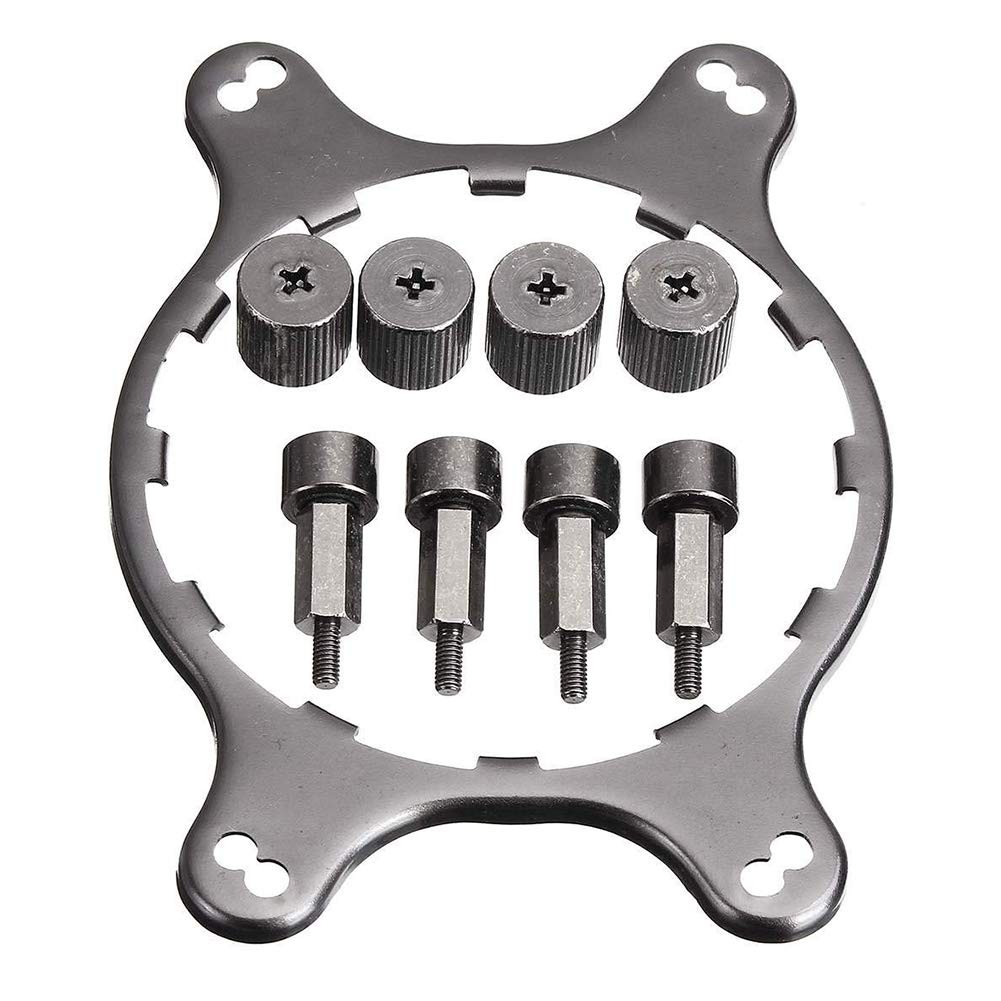 CPU Cooler Fan Bracket Heatsink Holder AM4 Mounting Kit for Black