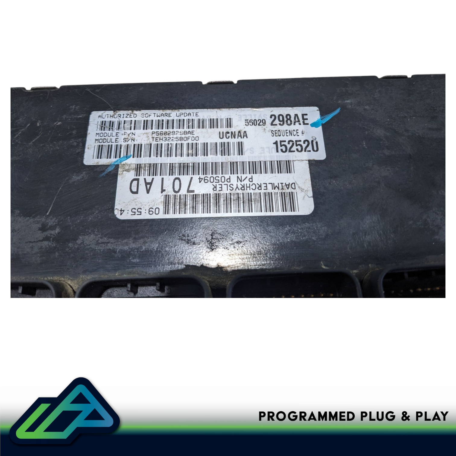 2006 Dodge Ram Truck 4.7L AT VIN PROGRAMMED ECU Engine Control Module 56029298AE