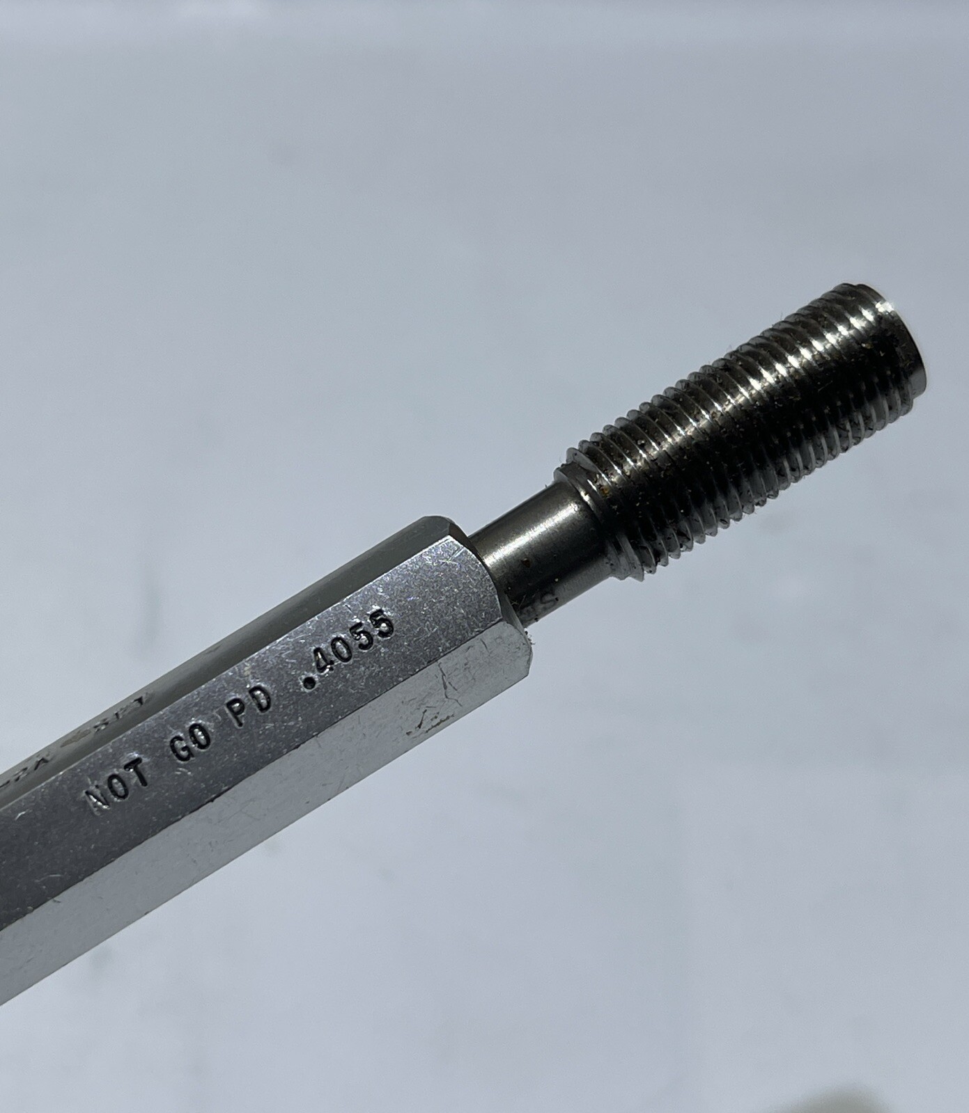 Swanson .4375-24 UNS-2A Set .4093 .4055 GO NO GO Threaded Gage