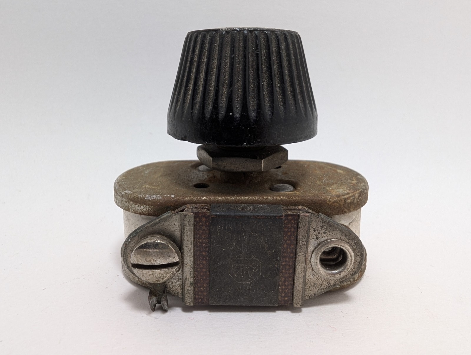 Vintage Bradley-Leak Perfect Grid Leak w/ Knob A-B Logo Pat'd