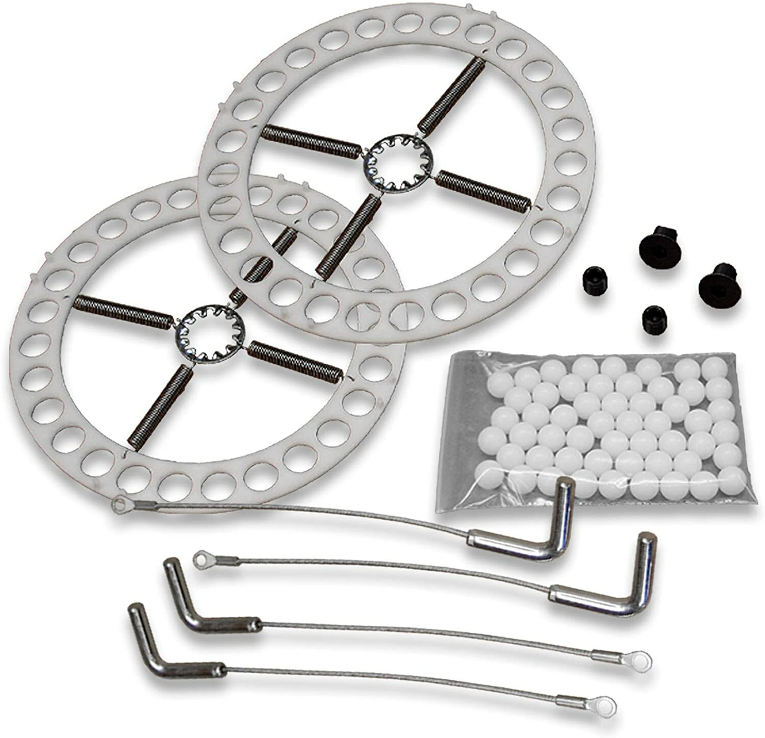 14" Alignment Turn Plate Table Repair Rebuild Kit with Lock Pins Hunter Rack