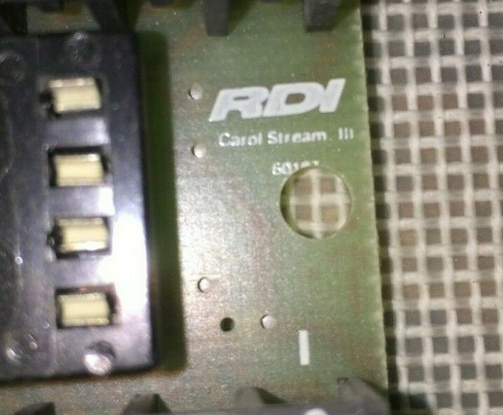 RDI 804BS Relay Board Terminal Module 620-0683 REV. A