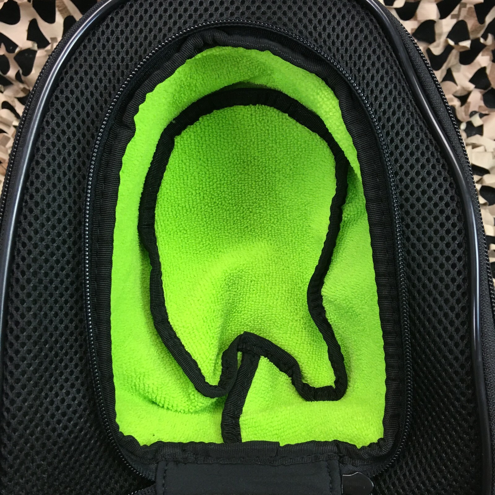 NEW Exalt V3 Universal Carbon Goggle Case - Charcoal/Lime