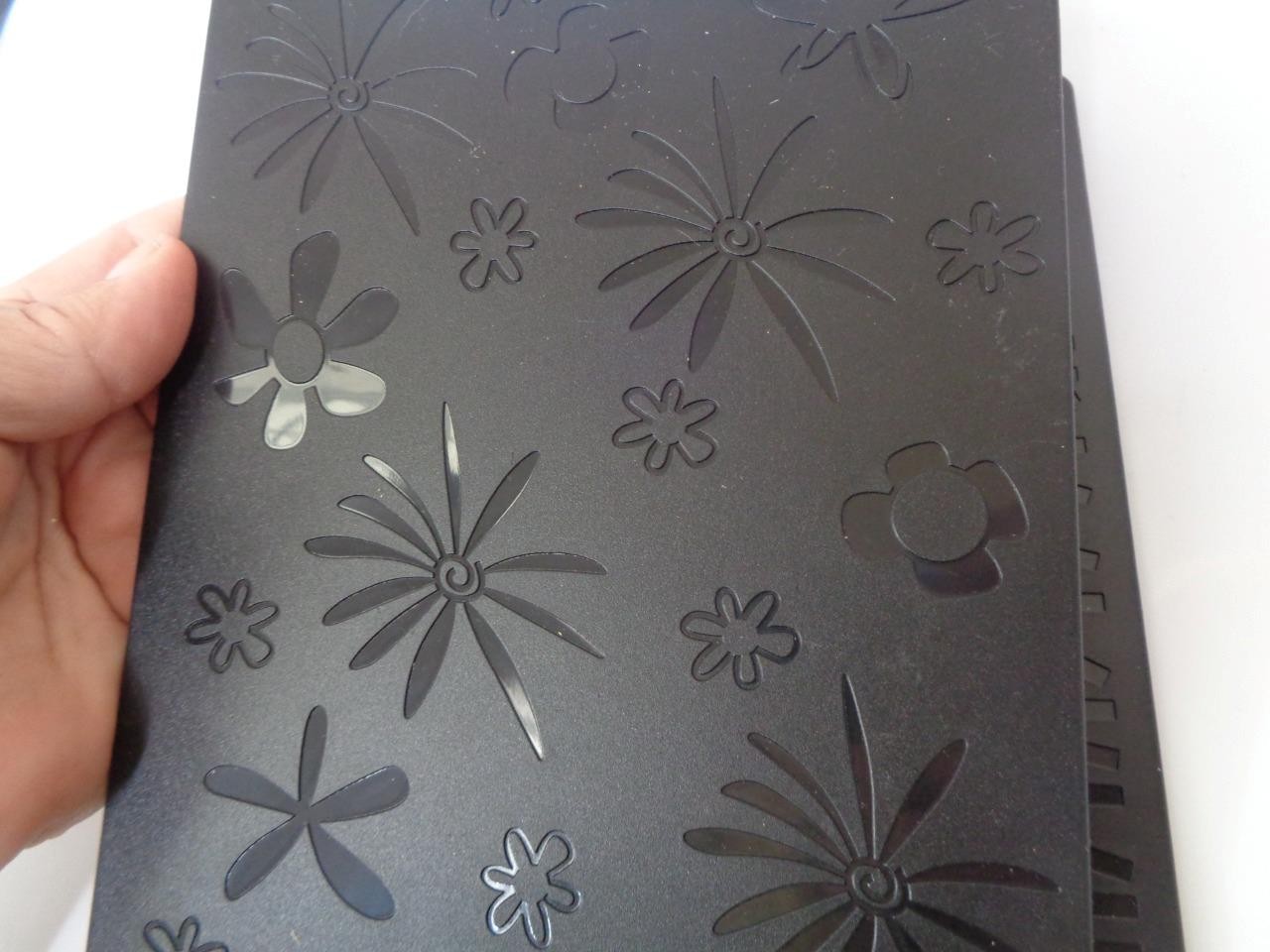 Sizzix Texturz Texture Plate Embossing Pattern Tiny Flowers Flowers #2
