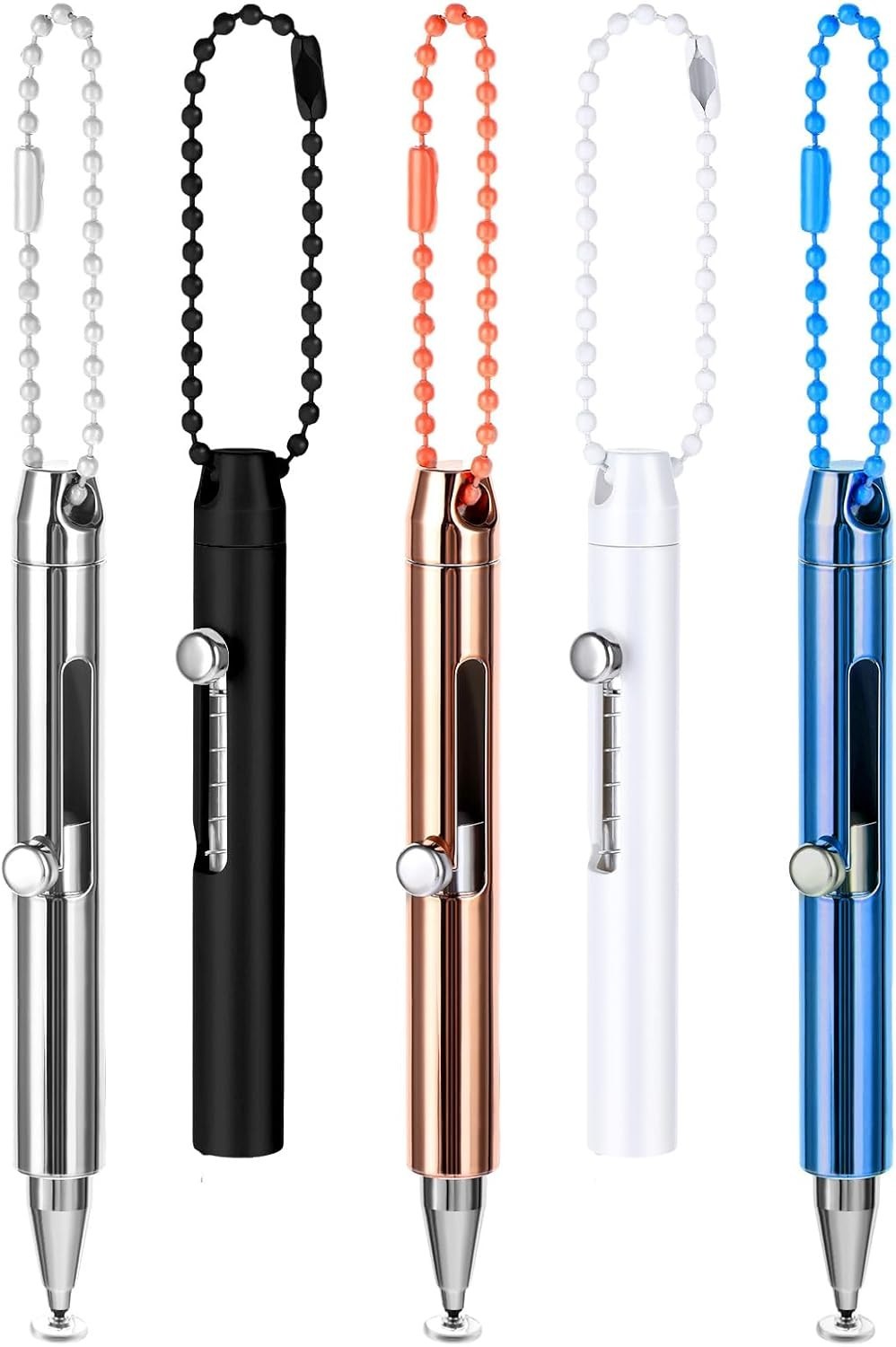 Stylus for Touch Screens, 5Pcs Mini Stylus Pen with Keychain Portable Precision