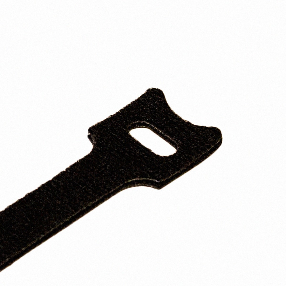 6 Inch Hook and Loop Reusable Strap Cable Cord Wire Ties 100 Pack Black