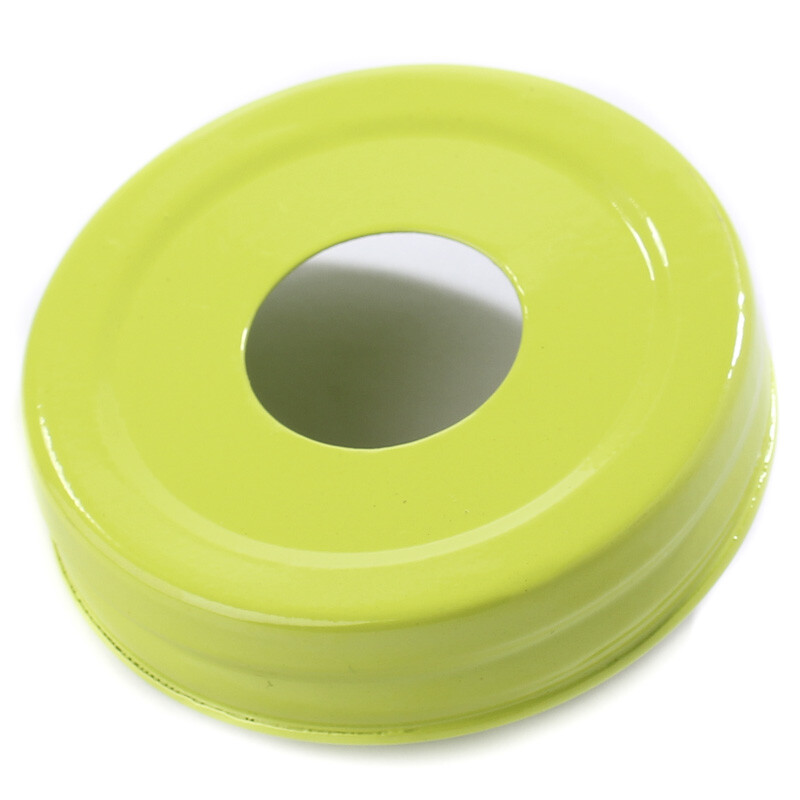 Small Mouth Apple Green Enamelware Canning Jar lids