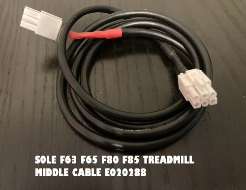 SOLE F63 F65 F80 F85 TREADMILL MIDDLE COMPUTER CABLE E020288