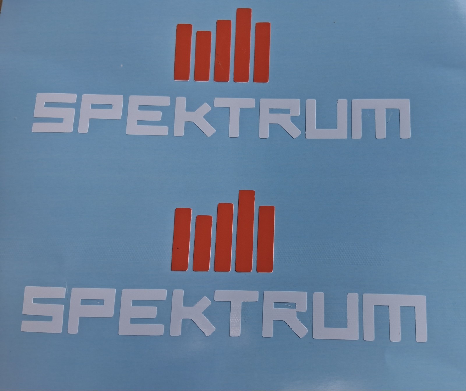 3 Spektrum Logo Stickers Decals Rc Hobbie Arrma Traxxas Losi Axial