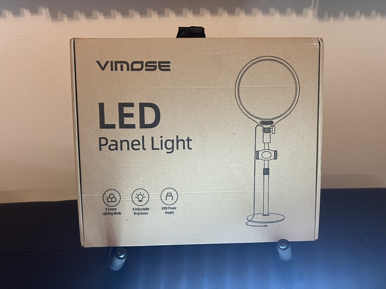LED Video Light For Zoom Meetings And YouTube With Stand And Phone Holder