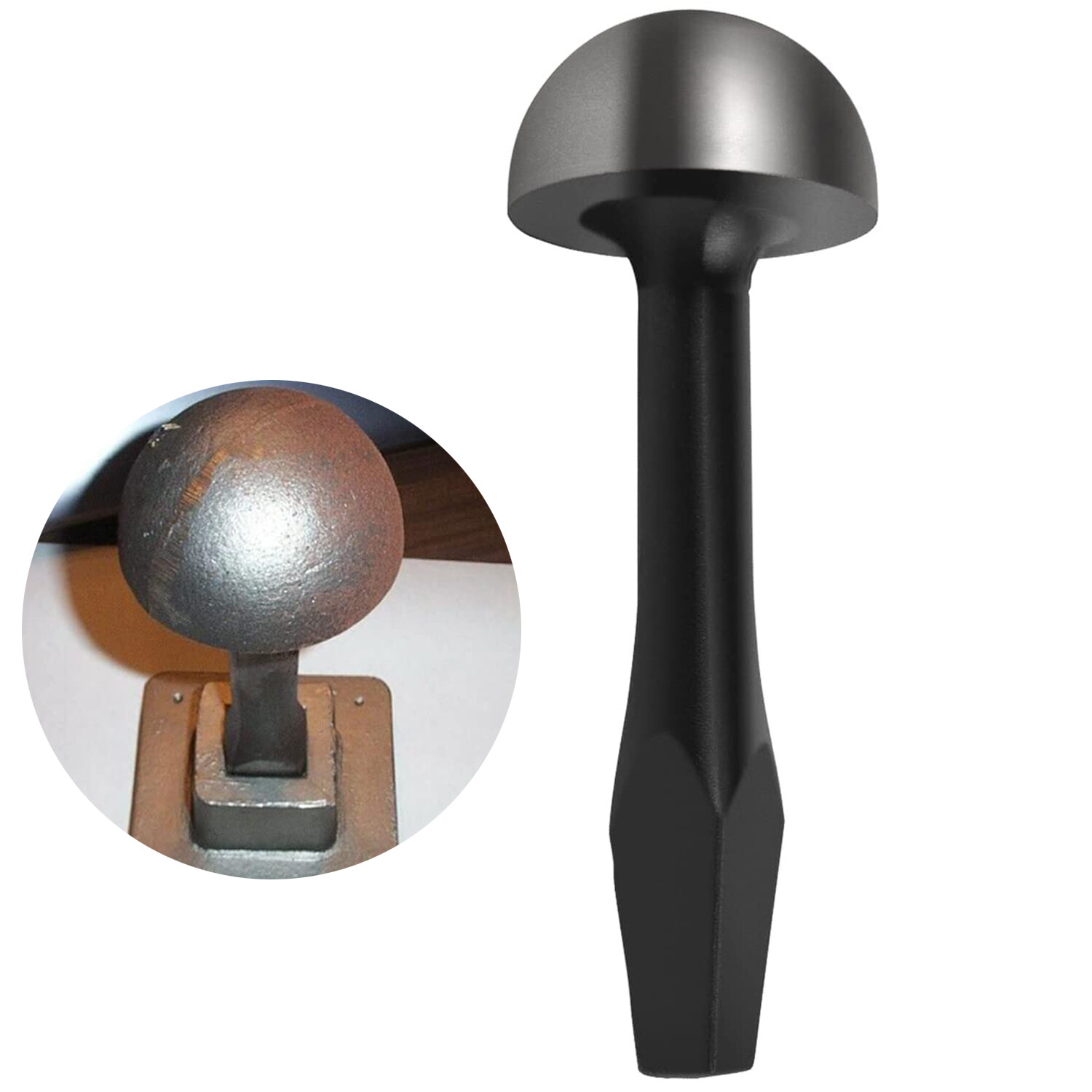 Blacksmith Tinsmith 4" Mushroom Stake for Pexto Taper/Large Single Pexto Plate