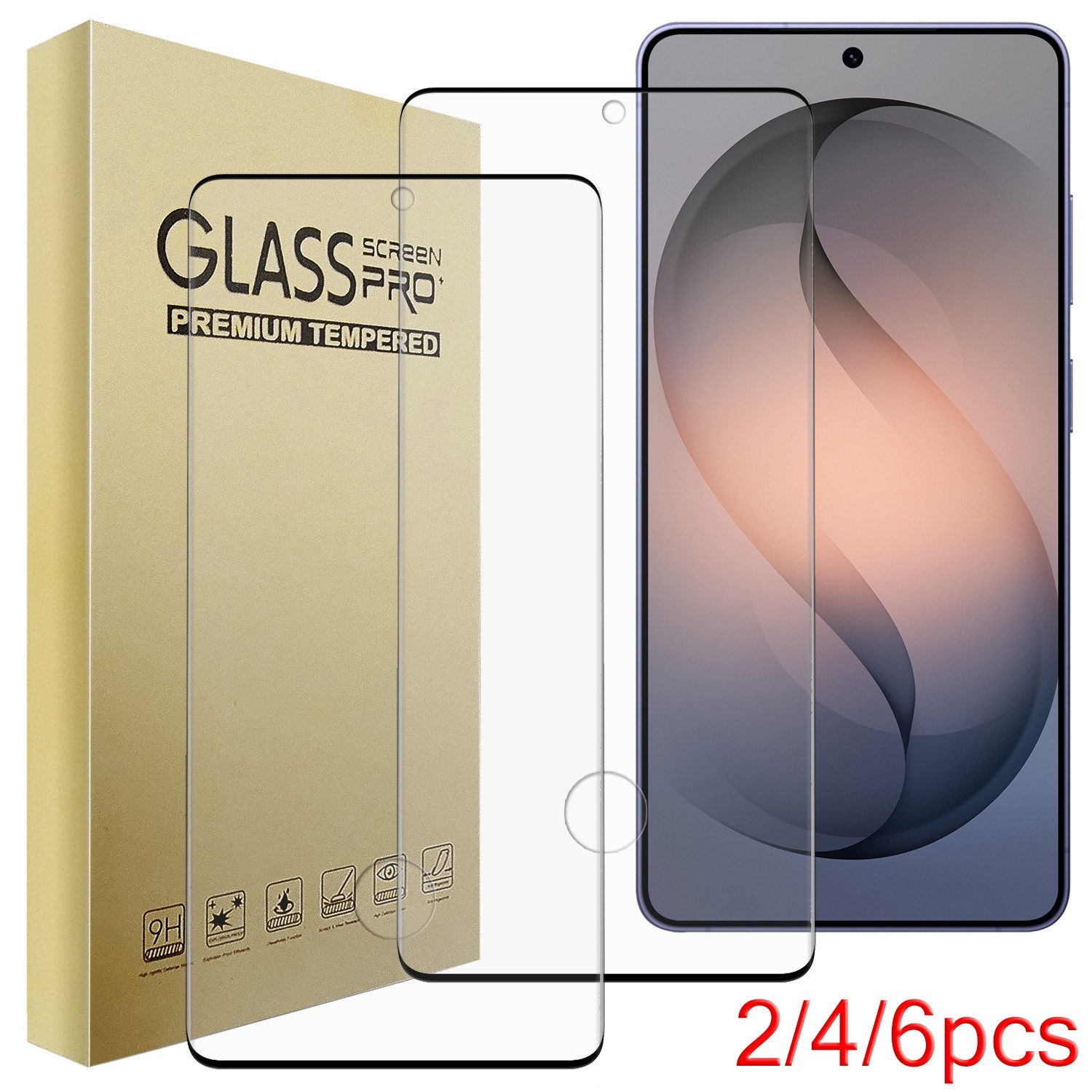 Tempered Glass Screen Protector Film For Samsung Galaxy S26 Ultra S25 S24 S23 FE
