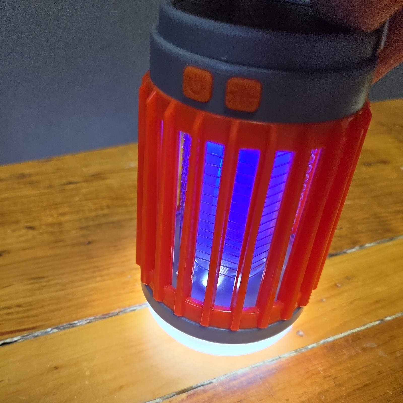 Solar Mosquito Killer Lamp USB Hanging Light Electronic Fly Bug Insect Zapper