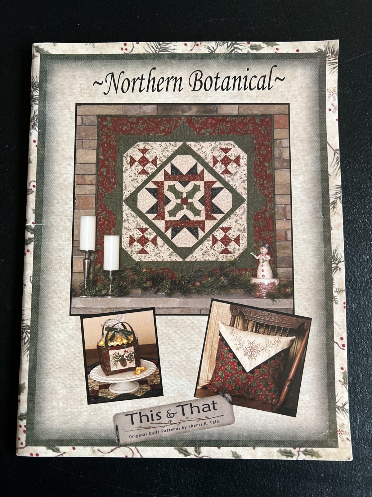 THIS & THAT Quilt Pattern Booklet  NORTHERN BOTANICAL 2010 Sherri K Falls