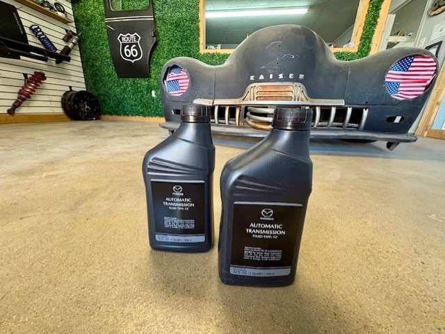 (2) MAZDA ATF-FZ AUTOMATIC TRANSMISSION FLUID 0000-FZ-113E-01 - SAME AS DEALER