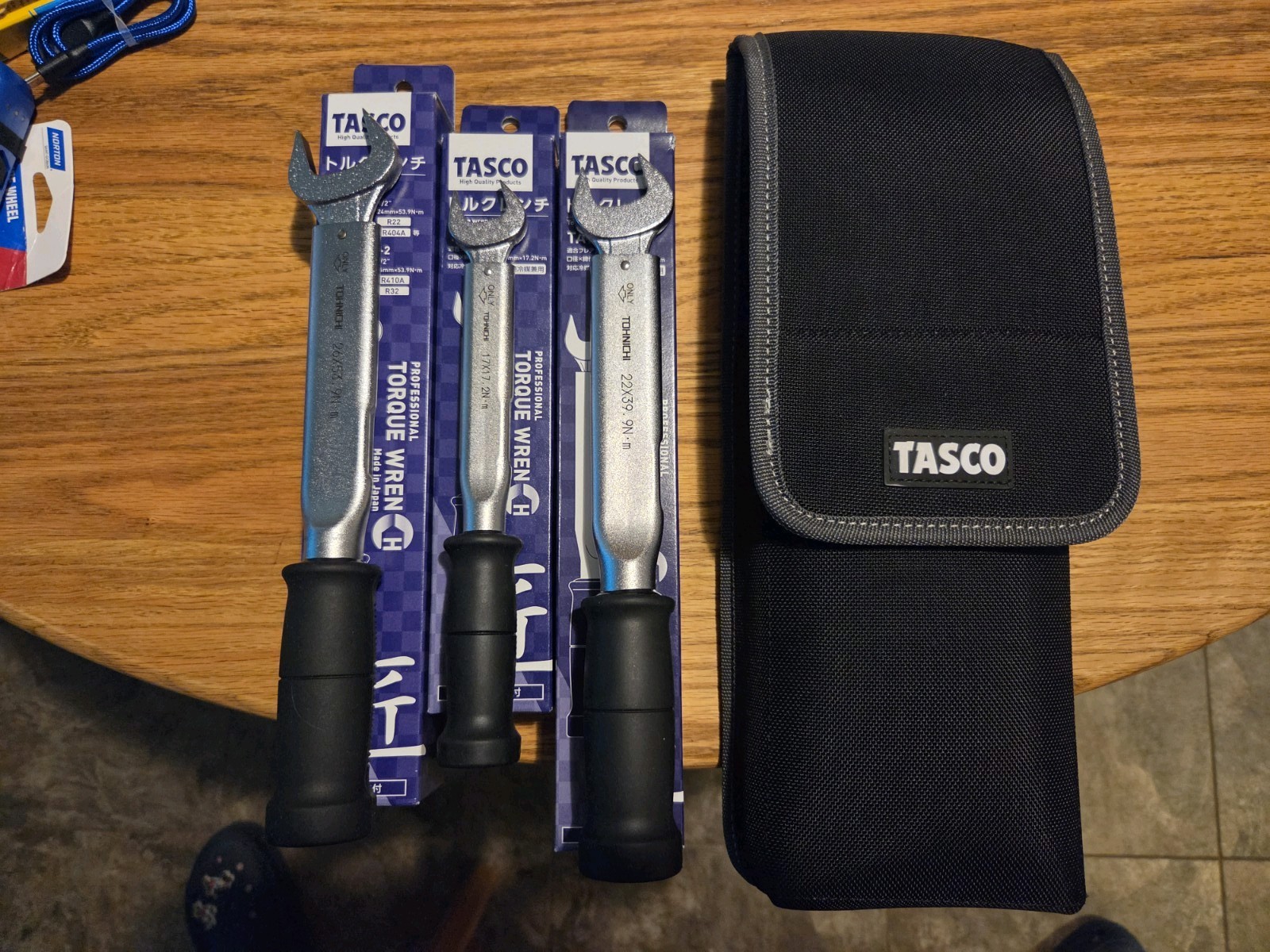 Ichinen Tasco High precision Torque Wrench set , 1/4 3/8 1/2 TA771FC
