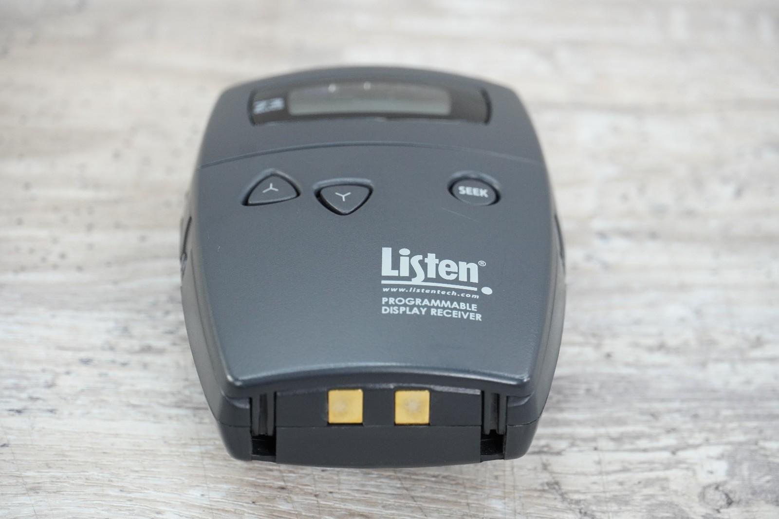 Listen Technologies LR-500-072 Programmable Display FM RF Receiver 72MHz