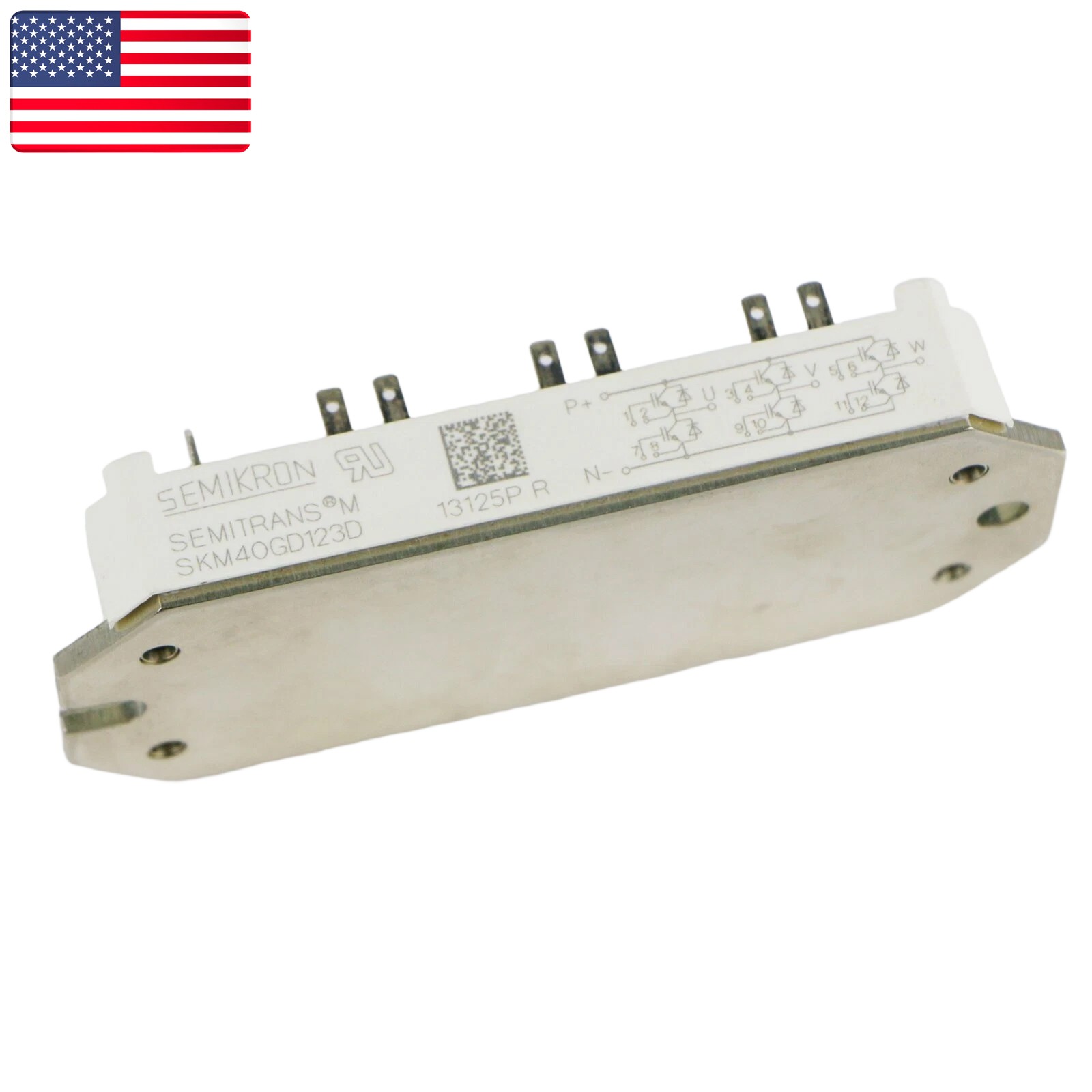 One Brand New SEMIKRON SKM40GD123D Power Supply Module - US Stock