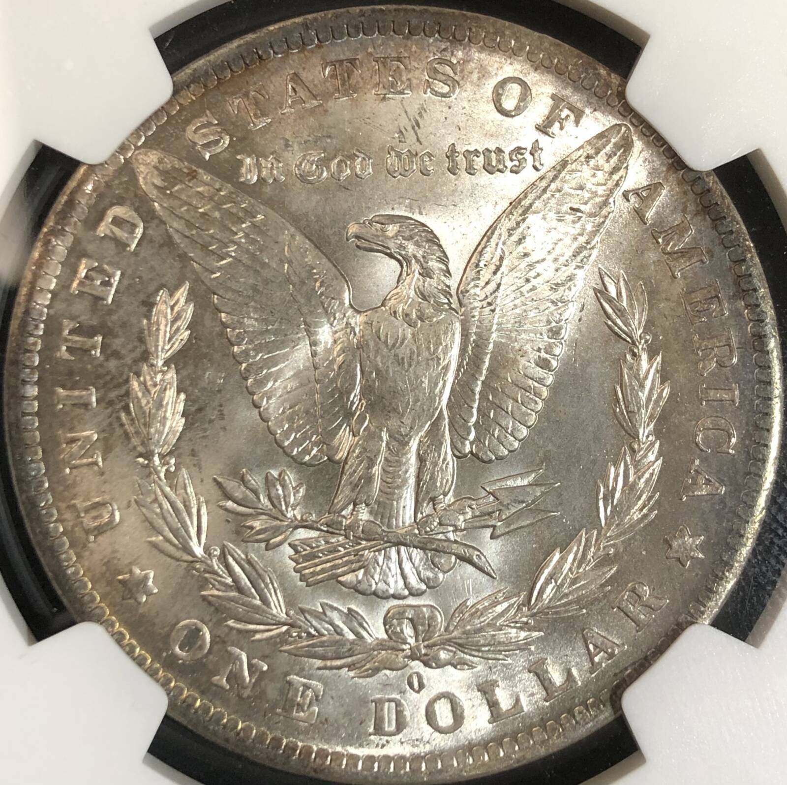 1884 O Morgan Silver Dollar NGC MS-64
