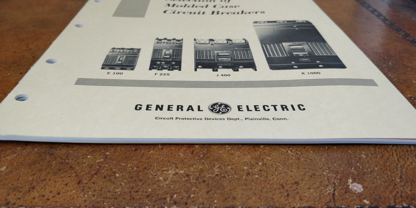 1950s General Electric Application Selection of