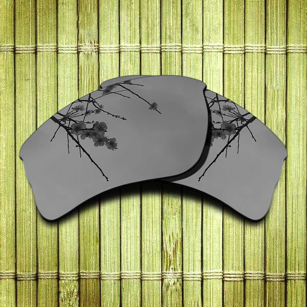 Grey Titanium Replacement Lenses for-Oakley Quarter Jacket OO9200 Polarized