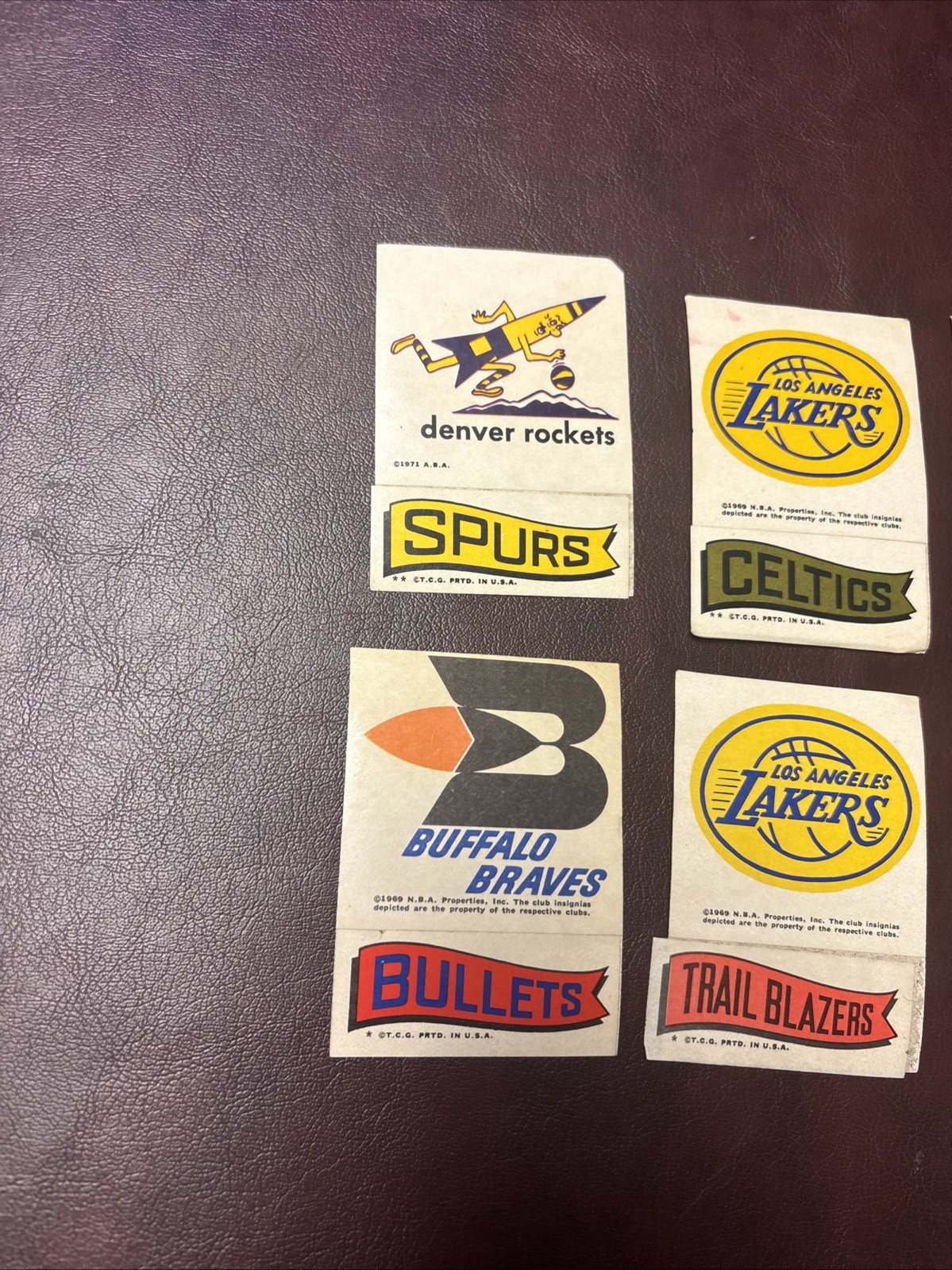 NBA Vintage Stickers (6)