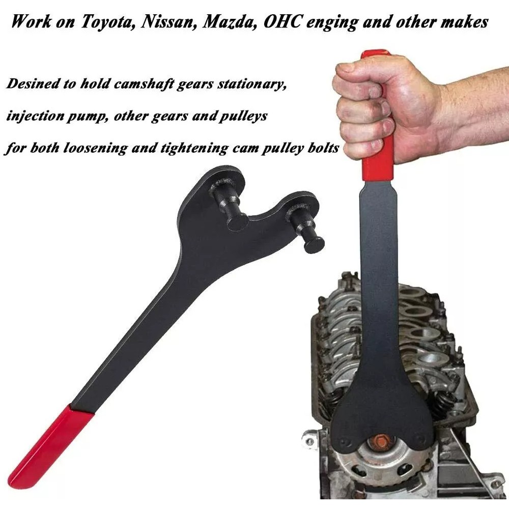 W89208 Camshaft Cam Gear Pulley Holding Tool For Toyota Nissan Mazda#