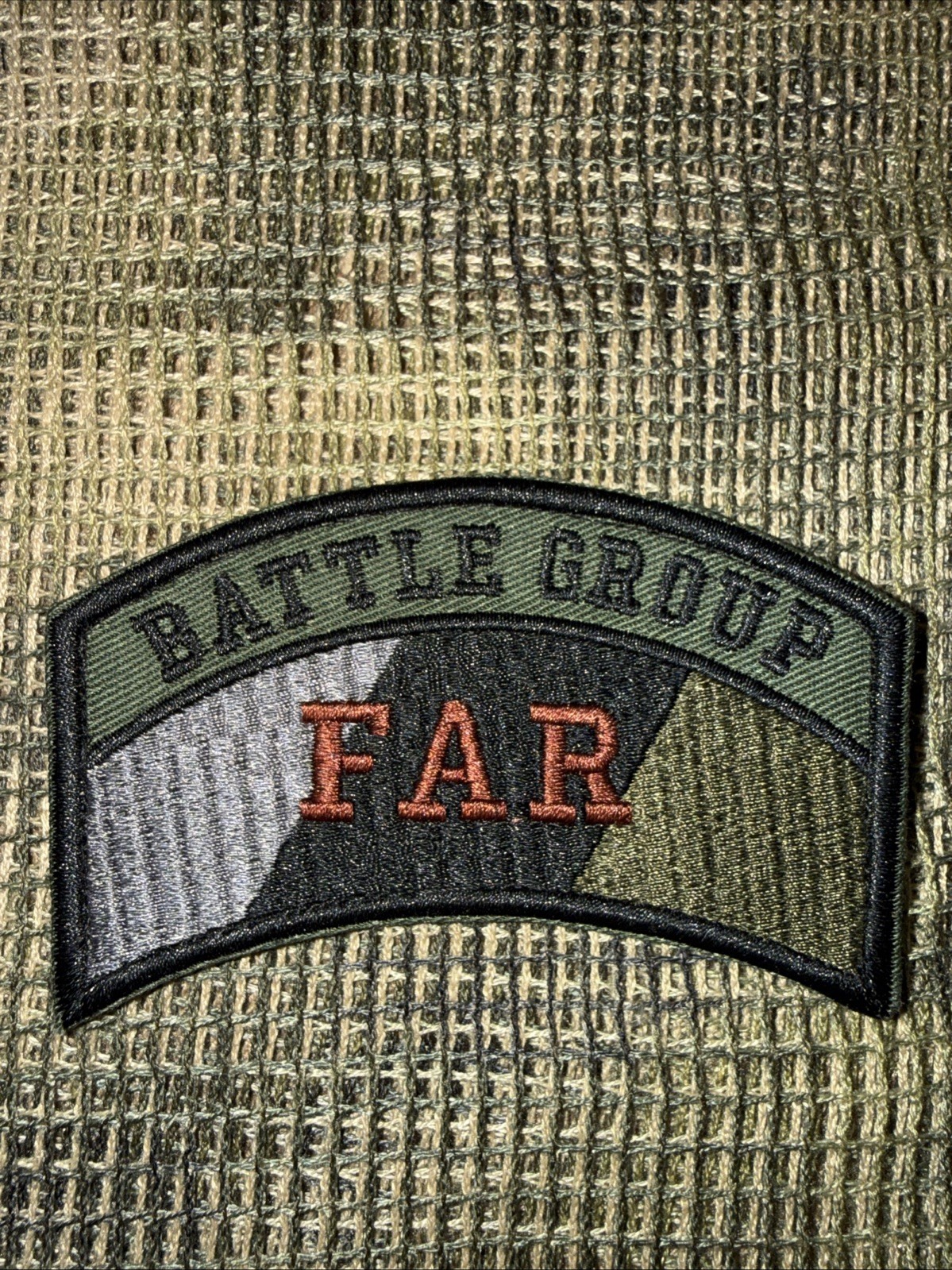 French Foreign Legion Battle Group FAR Pocket Patch -afgan War Bring Back