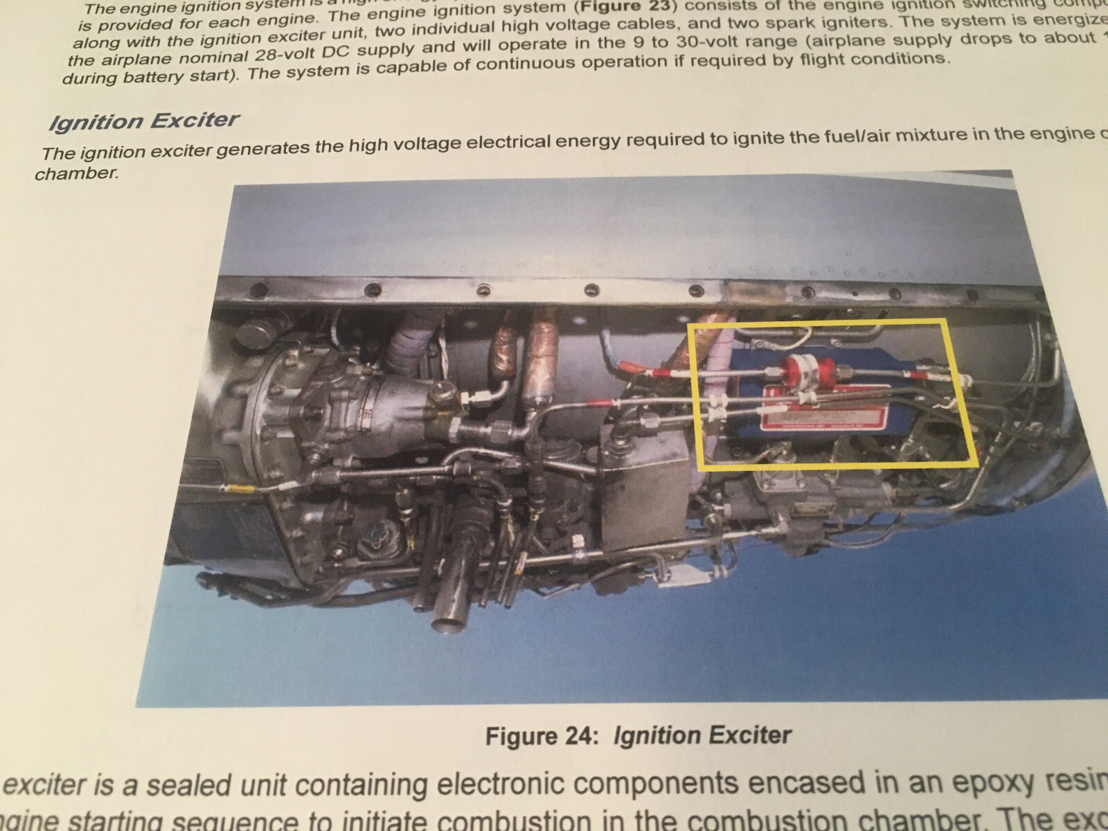 BeechJet 400A Powerplant Systems Booklet Manual