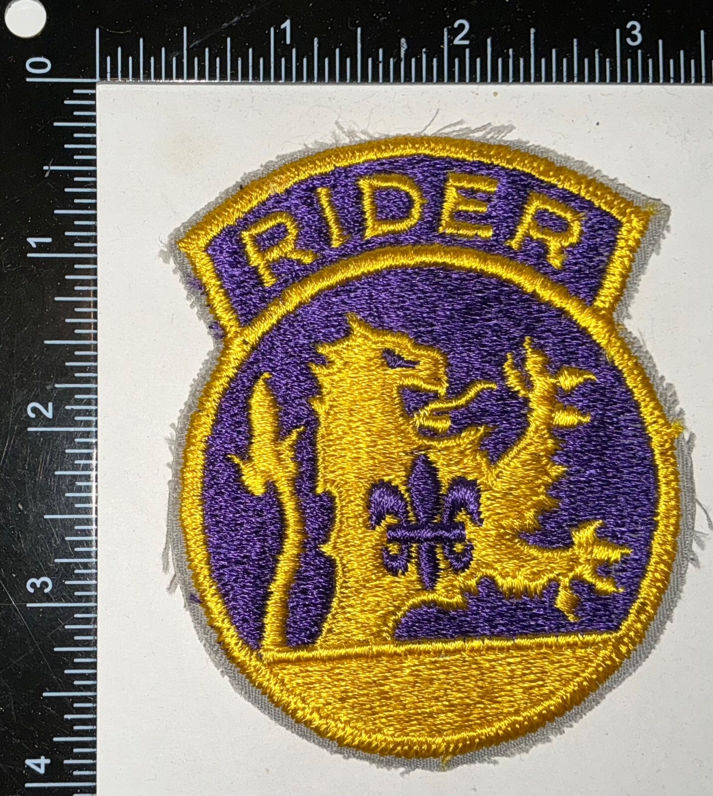 Rider University VA Army Reserve Officer Training Corps ROTC Patch