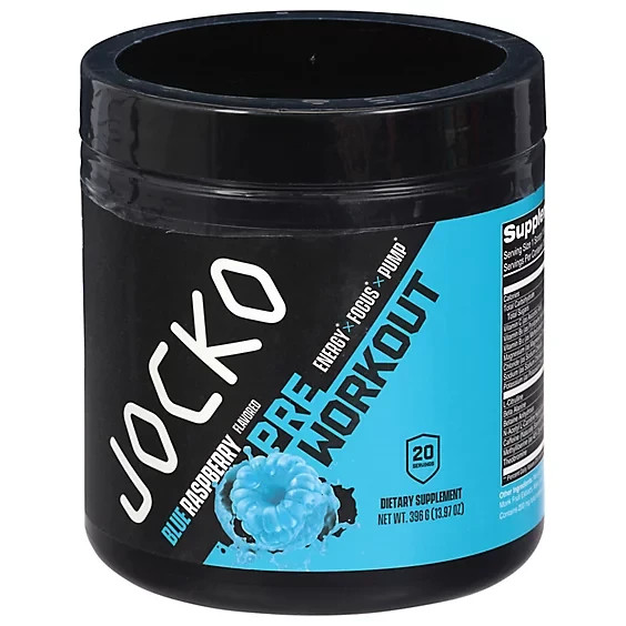Jocko Fuel Blue Raspberry Pre Workout