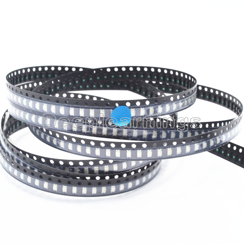 50 pcs SMD SMT 1206 BLUE Super bright BLUE LED lamp Bulb NEW