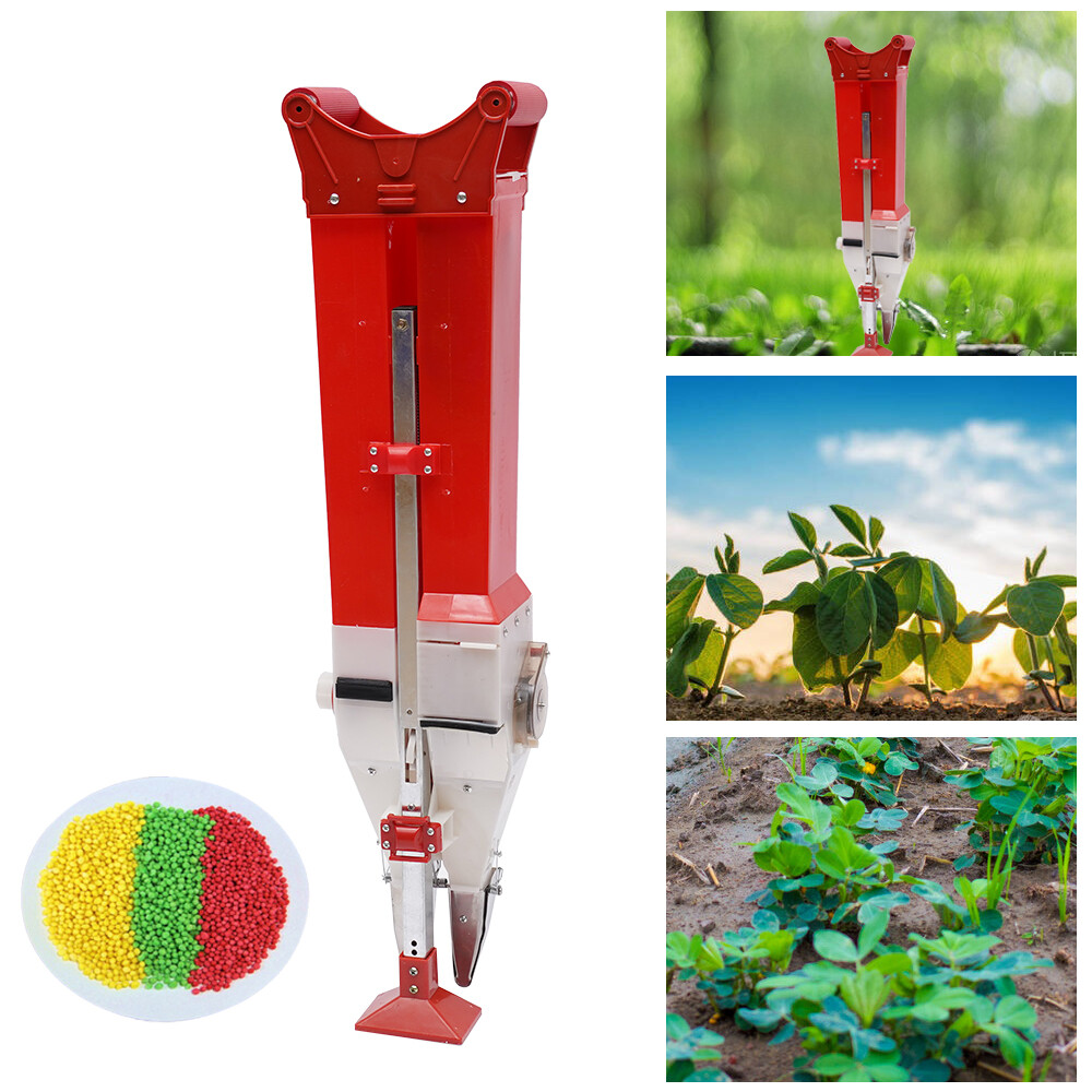 Seed Fertilizer Spreader - Household Seeding Machine Manual HandHeld Applicator