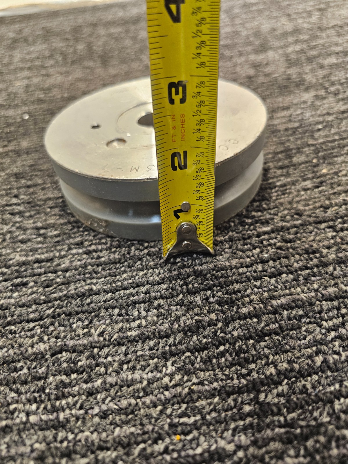 CC19193M-1 Single Groove Wheel / Pulley Keyed Bore 12.7mm
